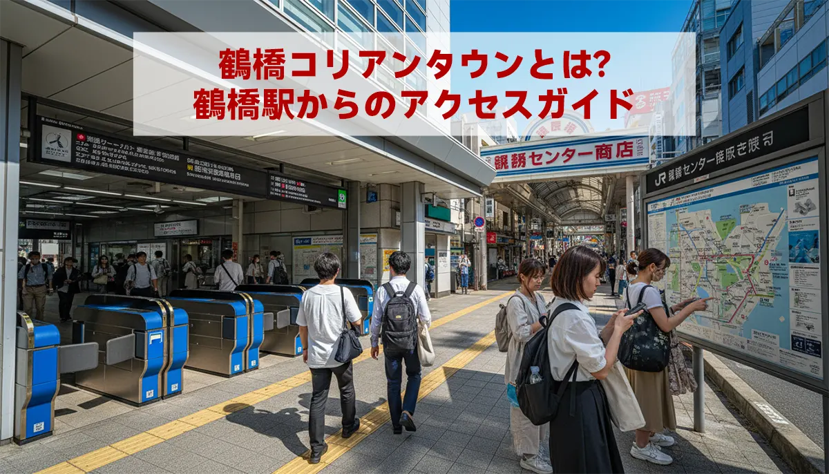 鶴橋コリアンタウンとは?鶴橋駅からのアクセスガイド