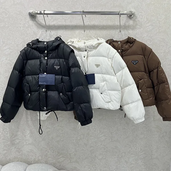 セール新作 プラダ◆Re-Nylon ダウンジャケット パチモン ジレ 2Way puv35961