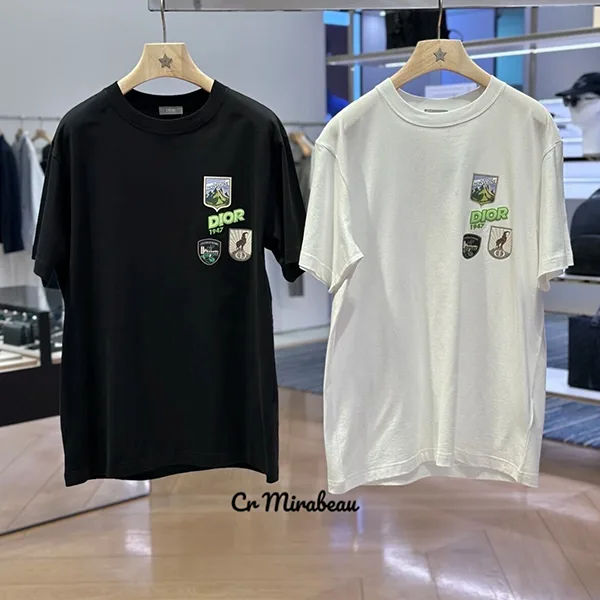 【お洒落★】ディオール Mountain Tシャツ コピー(リラックス フィット) 613J696E0677