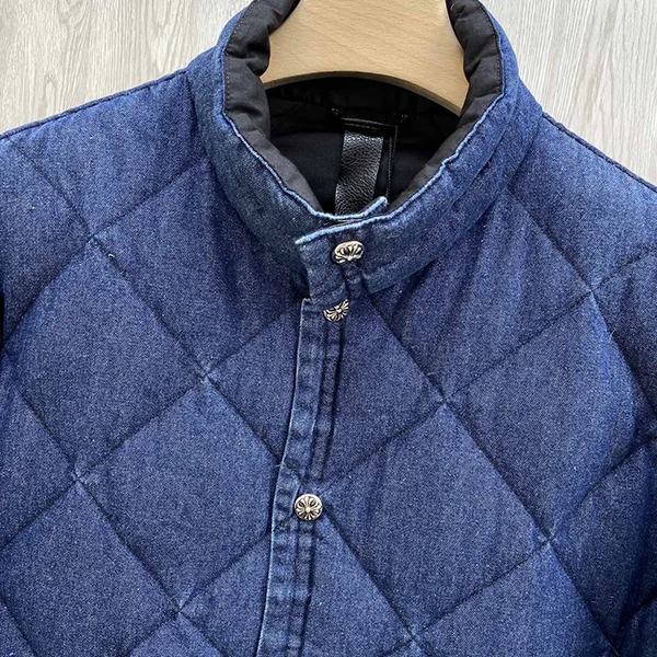 注目★†クロムハーツ†デニム×シルバーの最強コンビ ジャケット Kuh47713
