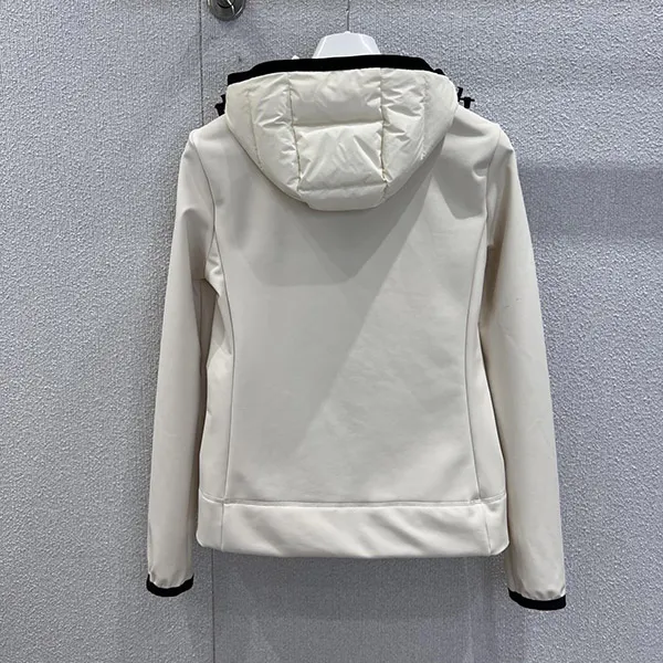 ☆モンクレール コピー グルノーブル☆白トリミング テクニカルシェルジャケット mog13049