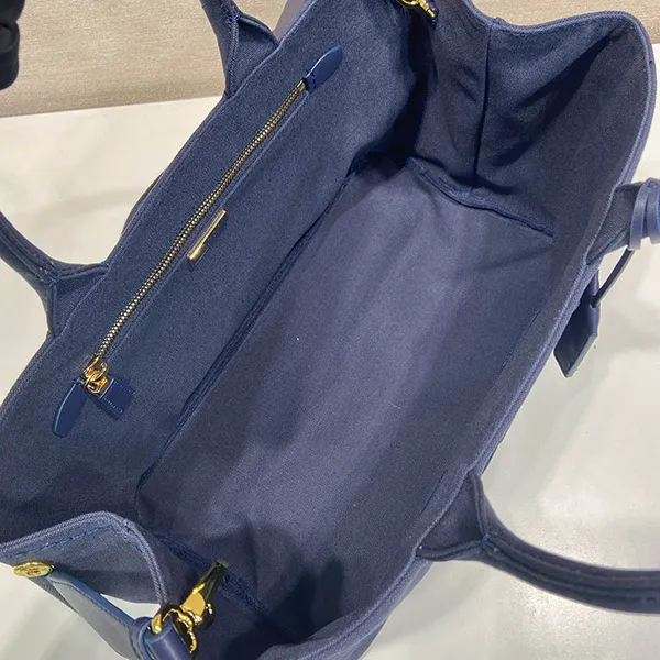 プラダ コットンキャンバス ハンドバッグ 偽物 pun69366