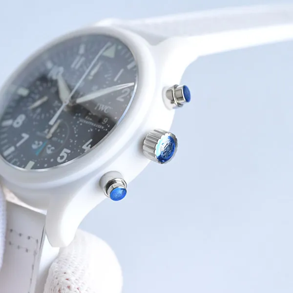 IWC コピー ホワイト セラミック パイロット防水腕時計 ポラリス・ドーン iwz52321