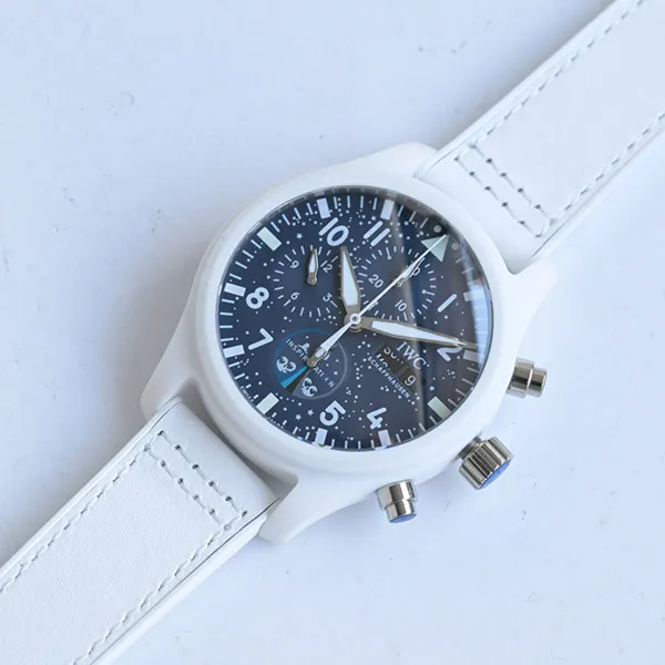 IWC コピー ホワイト セラミック パイロット防水腕時計 ポラリス・ドーン iwz52321