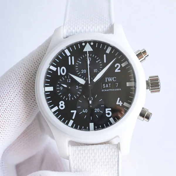 IWC コピー パイロット ウォッチ クロノグラフ トップガン レイク タホ IW389105