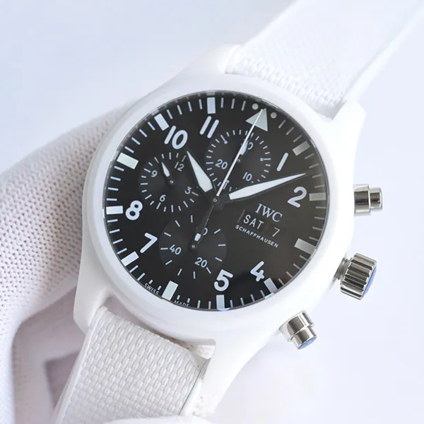 IWC コピー パイロット ウォッチ クロノグラフ トップガン レイク タホ IW389105