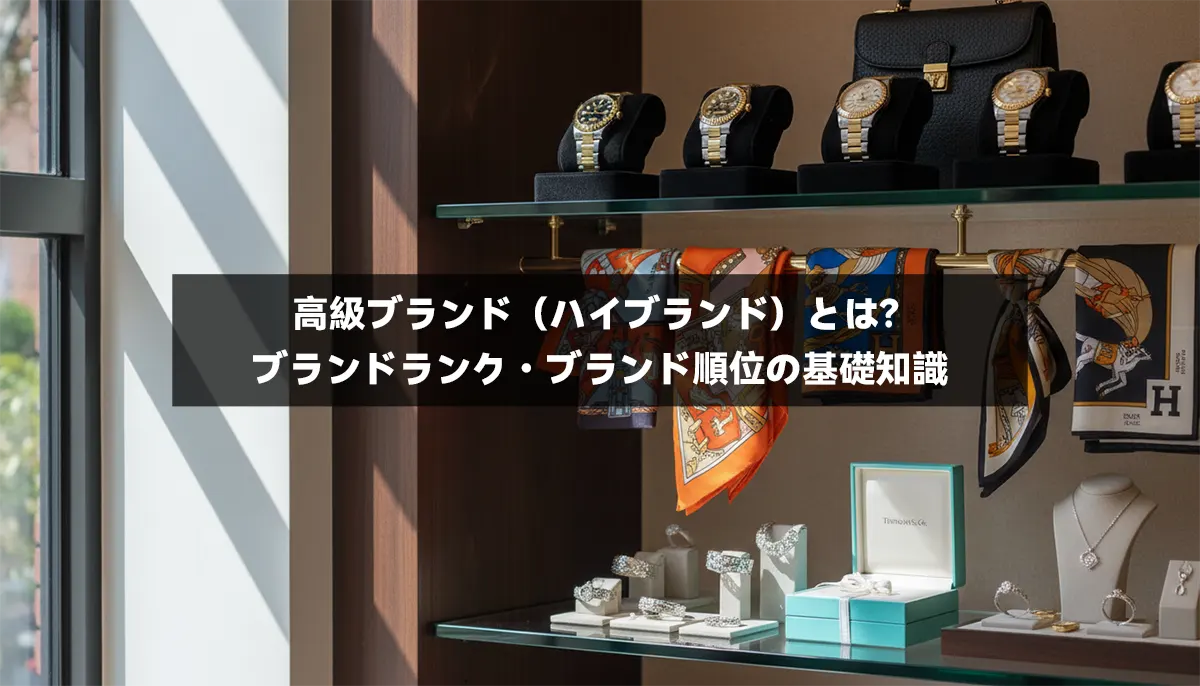 高級ブランド(ハイブランド)とは? ブランドランク・ブランド順位の基礎知識