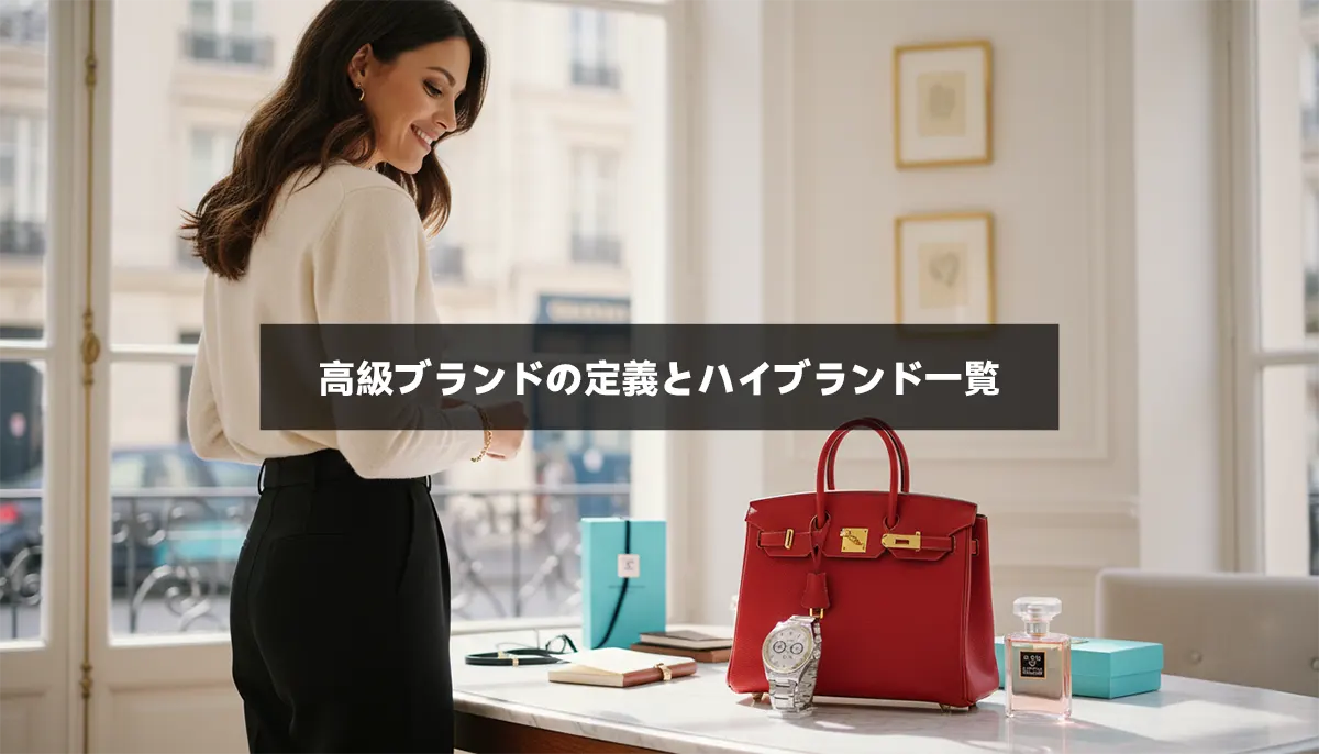 高級ブランドの定義とハイブランド一覧