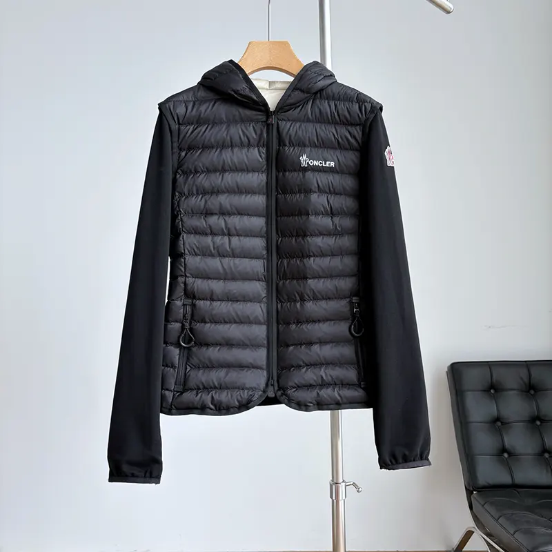 高級ブランドモンクレール Padded ジップアップ フーディ ダウンジャケット n級品 2色 mof81121