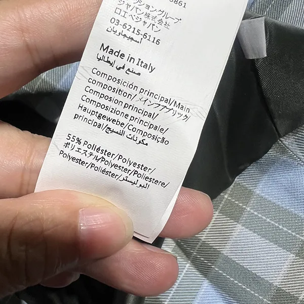 上品【ロエベ】タータンチェック 偽物 ウール混紡のドレープジャケット loh74388