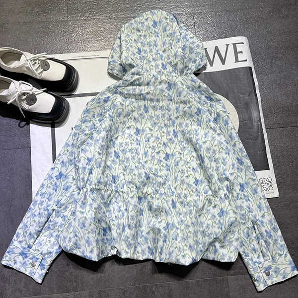 ロエベ☆フーデッド ジャケット 偽物(シルクブレンドタフタ)S359Y02XEJ S359Y02XEJ