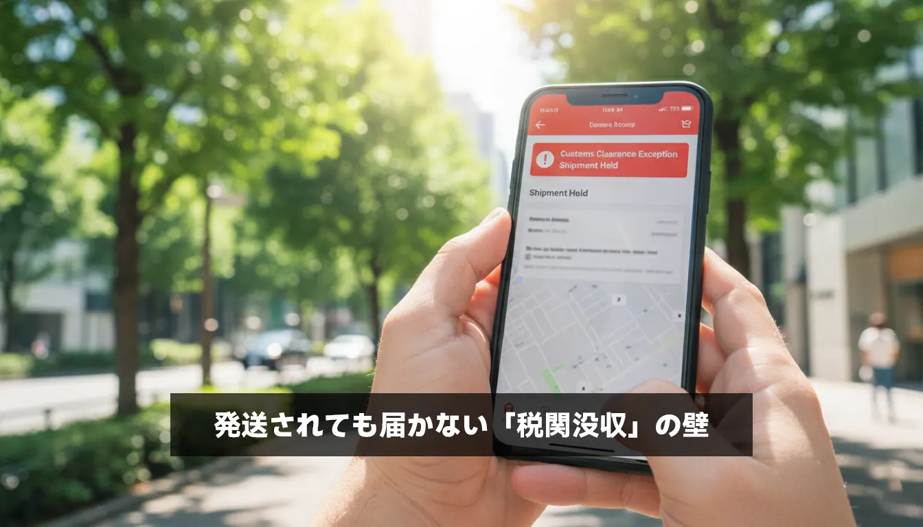 発送されても届かない「税関没収」の壁