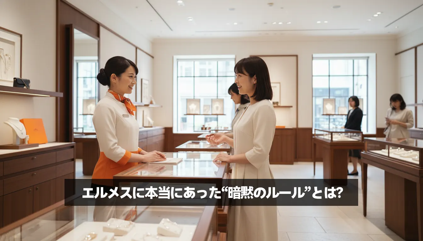 エルメスに本当にあった“暗黙のルール”とは?