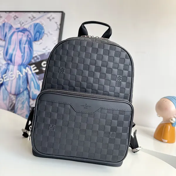 限定【希少】ルイヴィトン キャンパス・バックパック偽物  ダミエ レザー N40094