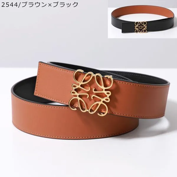 ロエベ ベルト スーパーコピー ANAGRAM BELT リバーシブル カラー6色 E619238X12