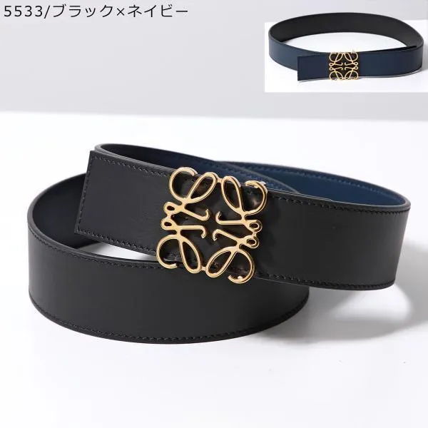 ロエベ ベルト スーパーコピー ANAGRAM BELT リバーシブル カラー6色 E619238X12
