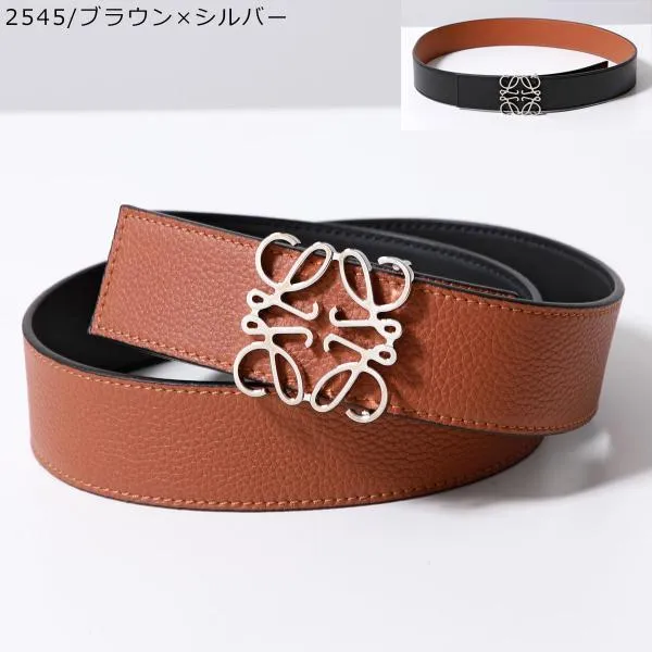 ロエベ ベルト スーパーコピー ANAGRAM BELT リバーシブル カラー6色 E619238X12