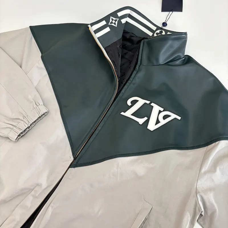 最新でオシャレルイヴィトン パチモン グラフィック レザージャンパー 1AIJX3