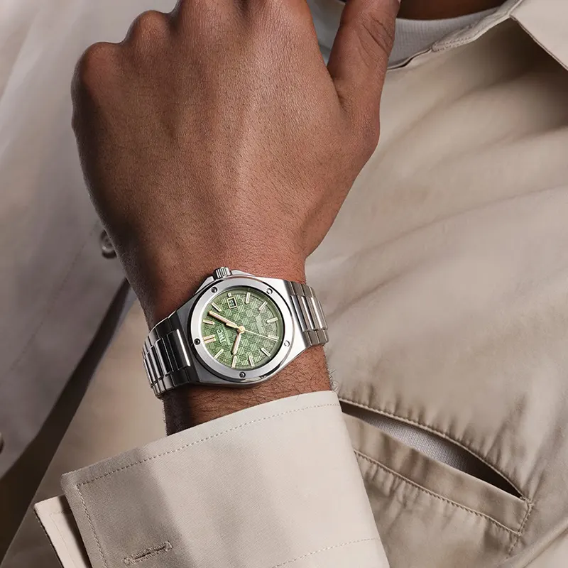 おすすめ IWC n級品 インヂュニア オートマチック 40 グリーン メンズ 時計 iwj29031