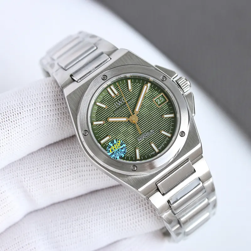 おすすめ IWC n級品 インヂュニア オートマチック 40 グリーン メンズ 時計 iwj29031