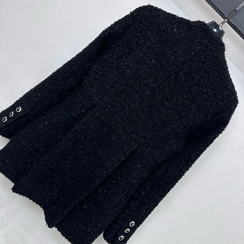 注目★シャネル ジャケット 1AIPNQ スパンコール ツイード & シルク オーガンザ shc98631