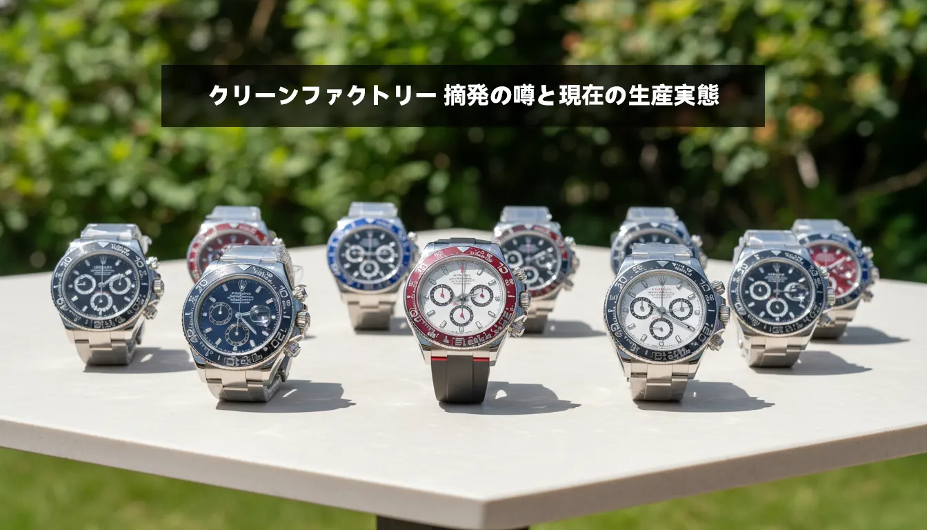 クリーンファクトリー 摘発の噂と現在の生産実態