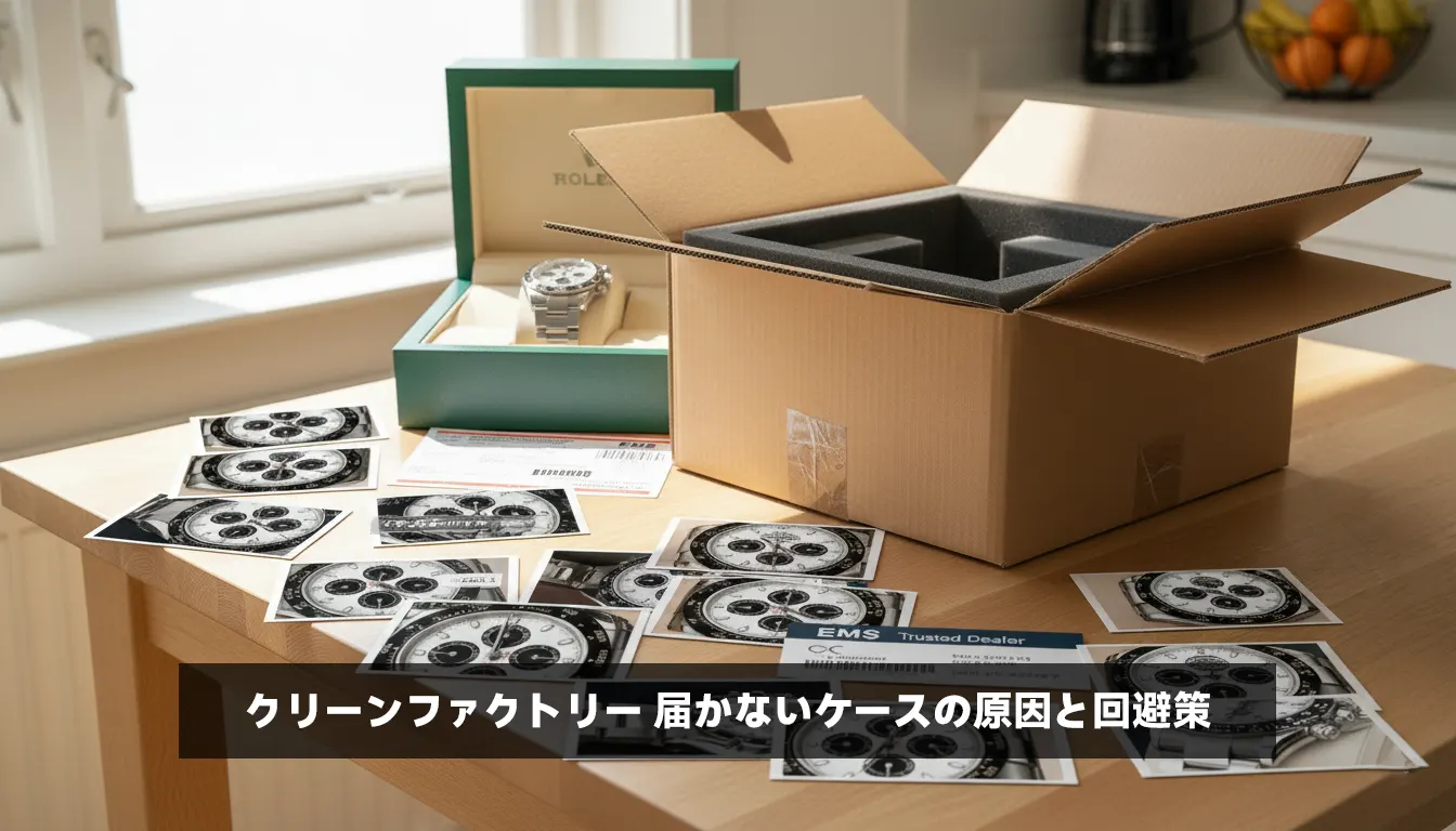 クリーンファクトリー 届かないケースの原因と回避策