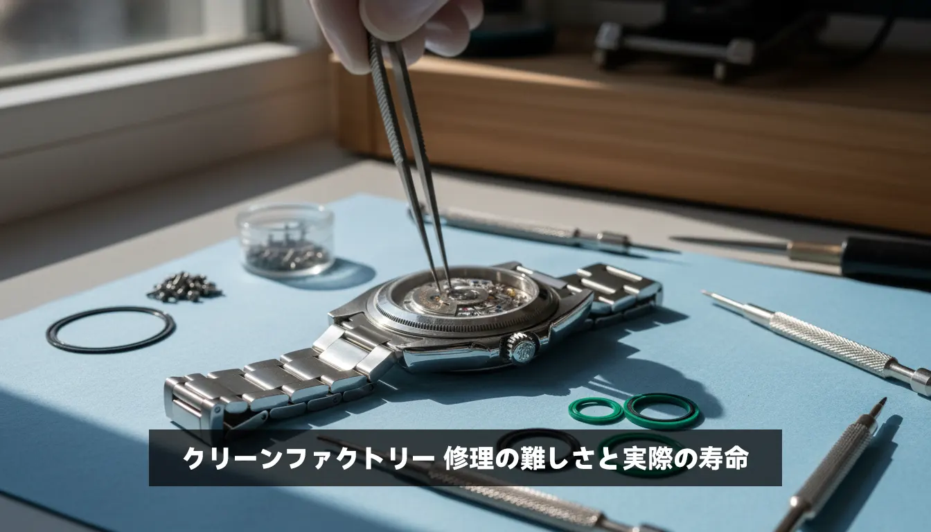 クリーンファクトリー 修理の難しさと実際の寿命