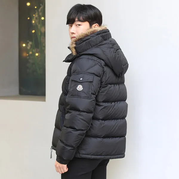 モンクレール Mayaf マヤエフ ダウンジャケット コピー メンズ フード付き ナイロン 撥水 ロゴパッチ 1A002705