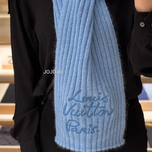 【シンプルで合わせやすい】◆ルイヴィトン コピー◆マフラー LV スクリプト M97309