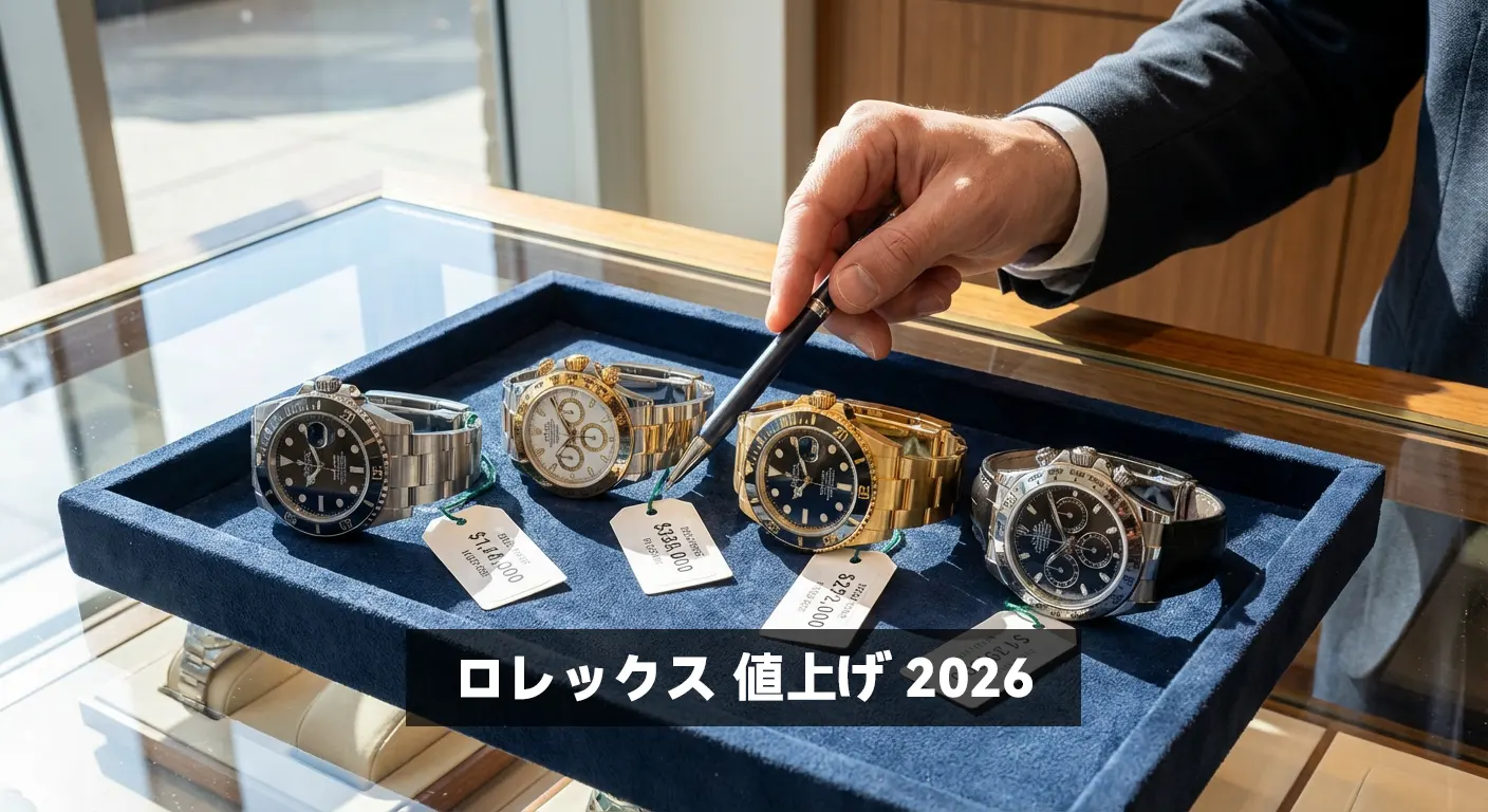 ロレックス 値上げ 2026