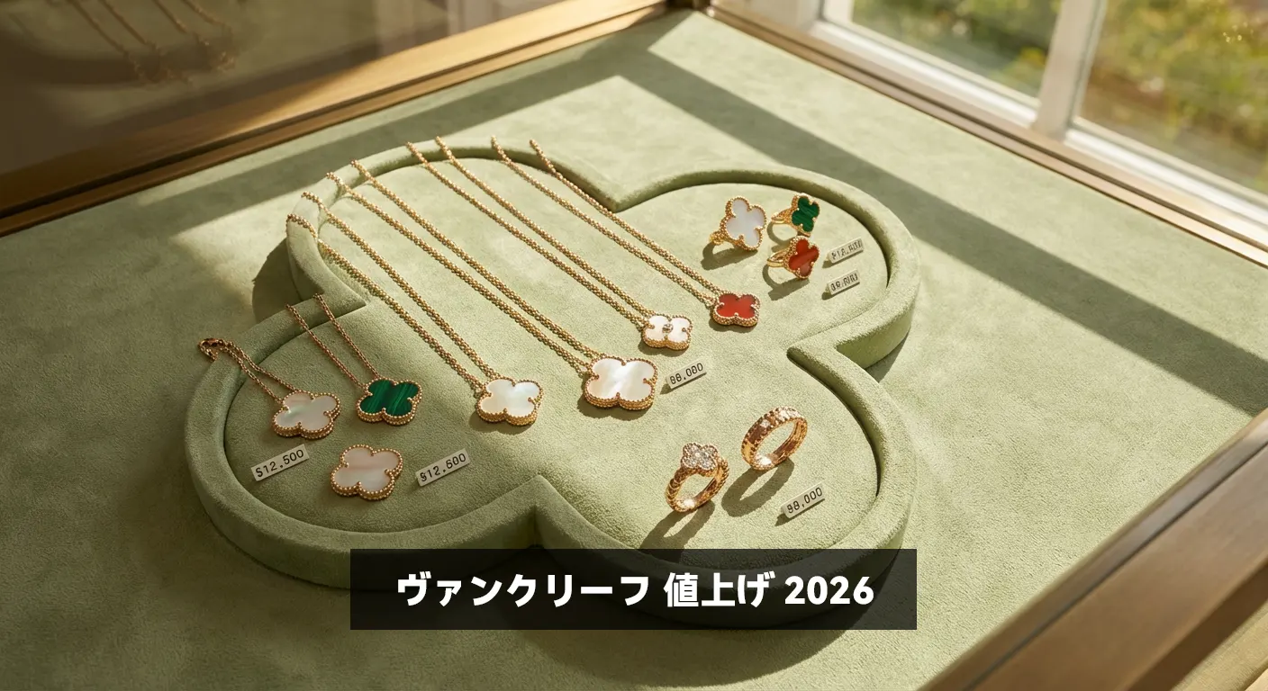 ヴァンクリーフ 値上げ 2026