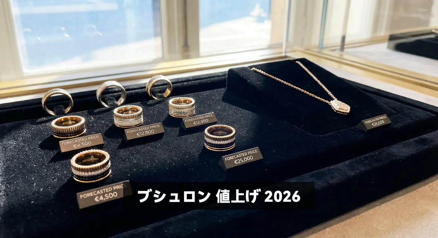 ブシュロン 値上げ 2026