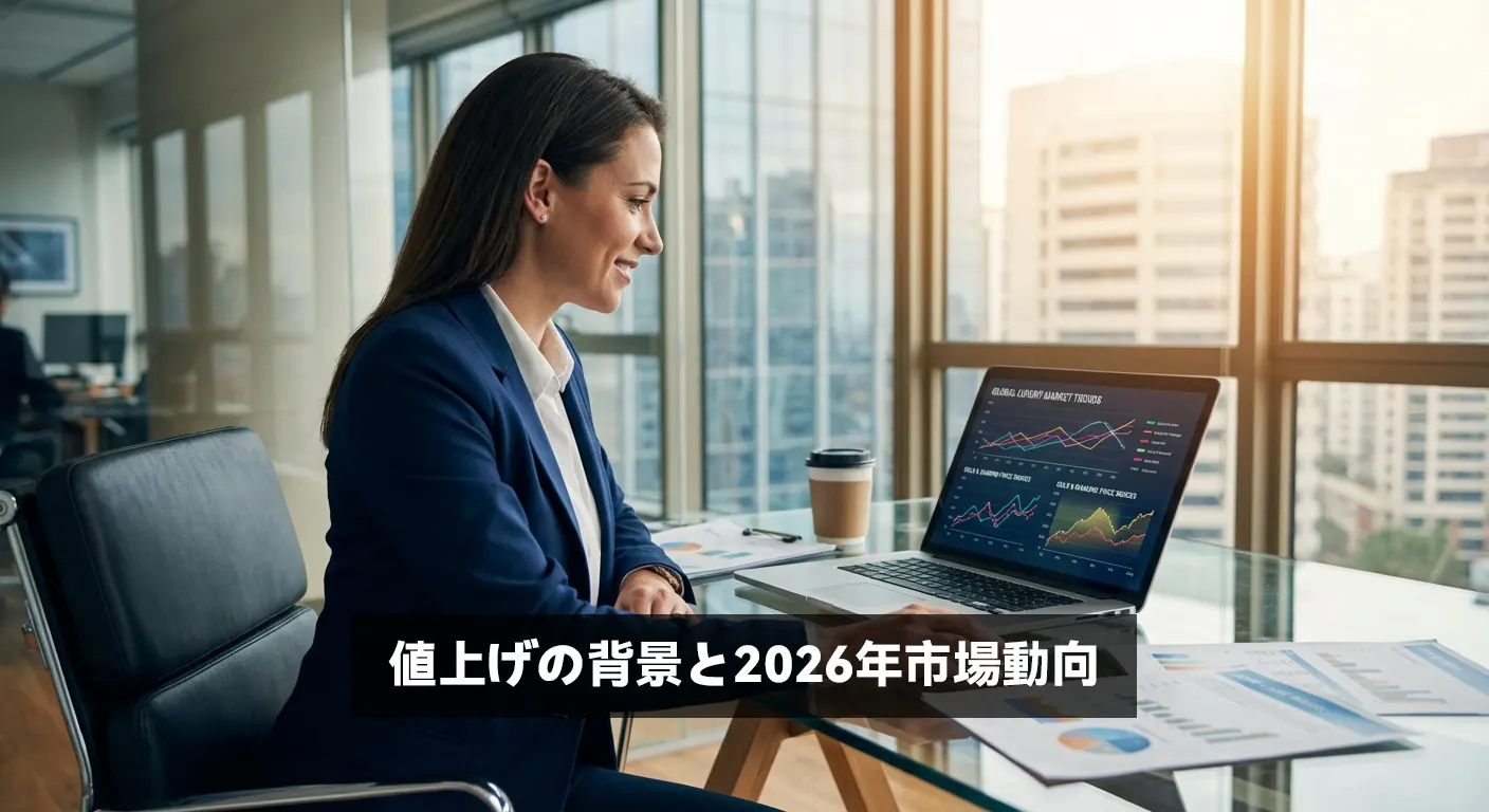 値上げの背景と2026年市場動向