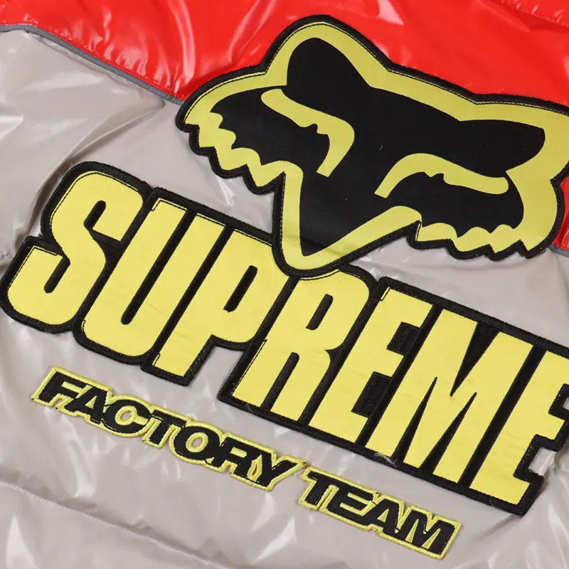 【大特価】シュプリーム フォックス レーシング シャイニー ダウン ジャケット Shs53899
