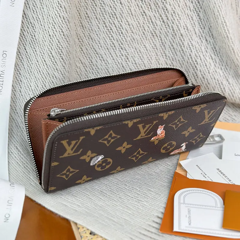 超話題!ルイヴィトン ジッピー アニマル 長財布 M27226
