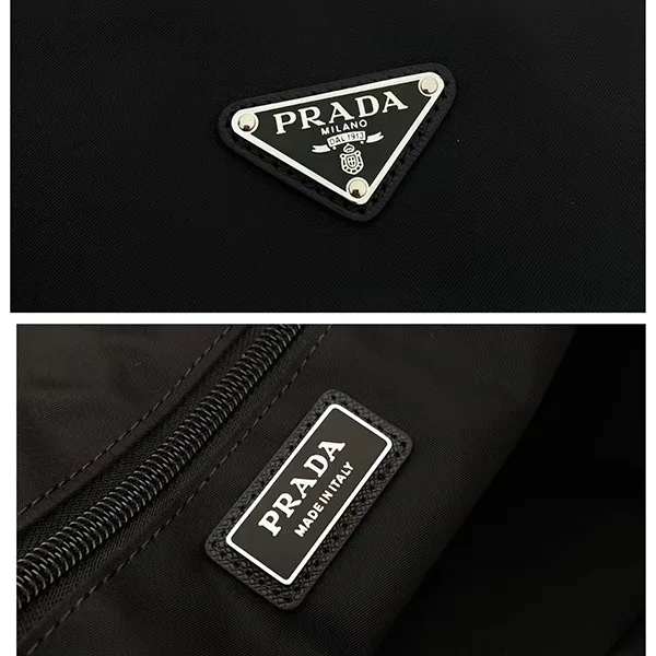 プラダ◆Re-Nylon×サフィアーノ コピー レザー ダッフルバッグ_ 2VC015973