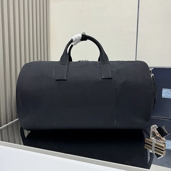 大人気!プラダ リネンブレンド ダッフルバッグ 2VC0512CX