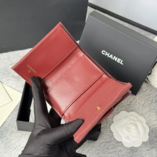 高品質 シャネル スモール フラップ ウォレット shv10712