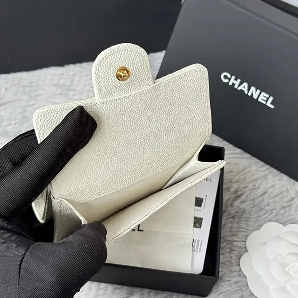 ★安心 シャネル 三つ折り財布 コピー クラシック フラップ shr33765