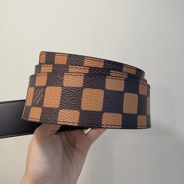 ルイヴィトン ベルト スーパーコピー・LV フラワー ダミエ 40MM vui40060