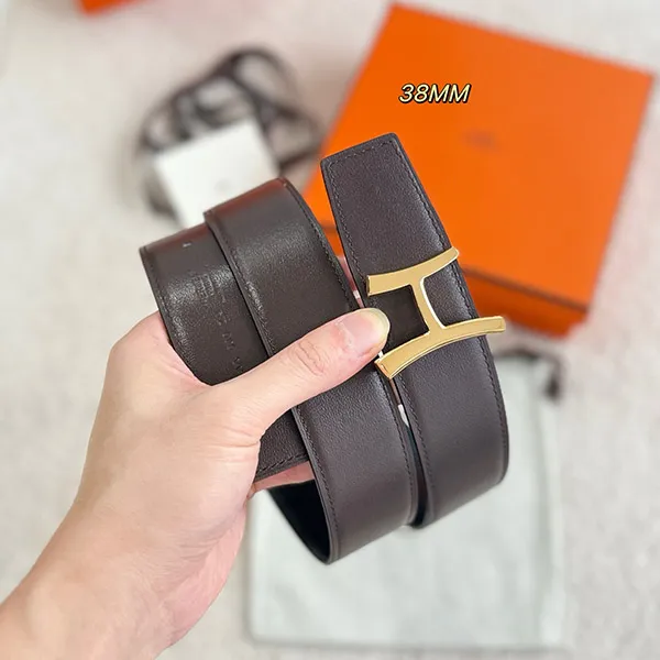 エルメスコピー ベルトバックル 《スクリプト》 & レザーベルト(キット) 38mm H011891UU83