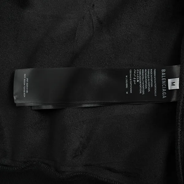 【バレンシアガコピー】3b Sports Icon ジップアップ Hoodie ロゴ 855304TQ