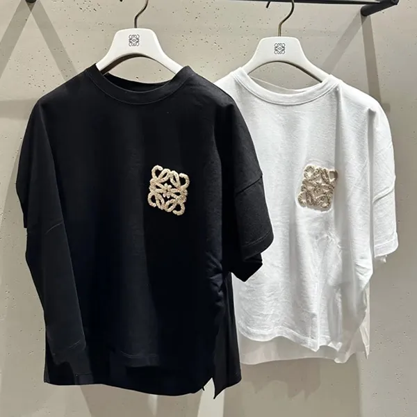 ロエベ ボクシーフィット Tシャツ コピー コットン S616Y22X59