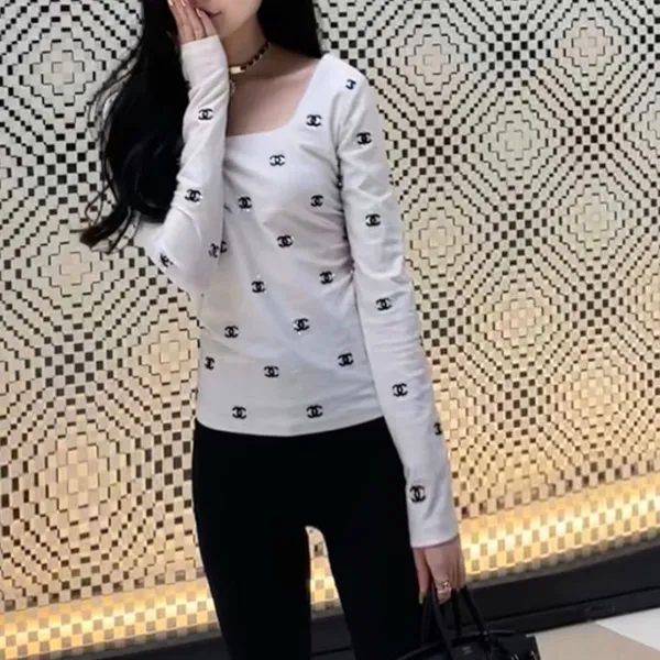 上品な存在感を放つ【シャネル】ロングスリーブ Tシャツ スーパーコピー shu12329