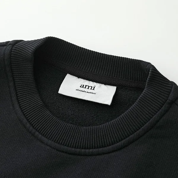 アミ パリス スウェット トレーナー コピー BFUSW001.730 レディース ハートロゴ スモール刺繍 トレーナー コットン カラー3色