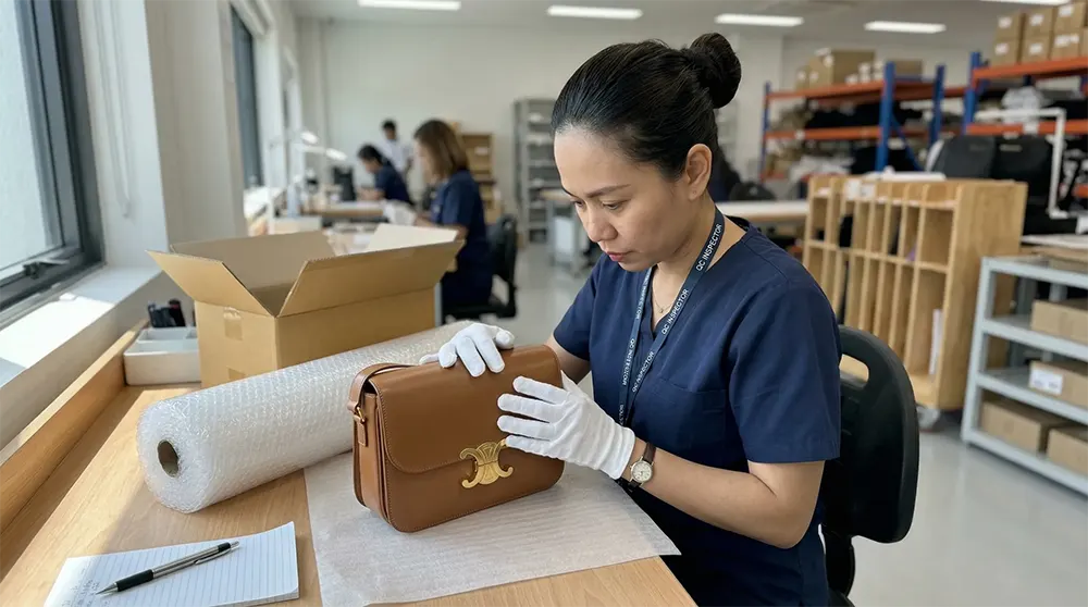 ankopiの厳格な検品と梱包
