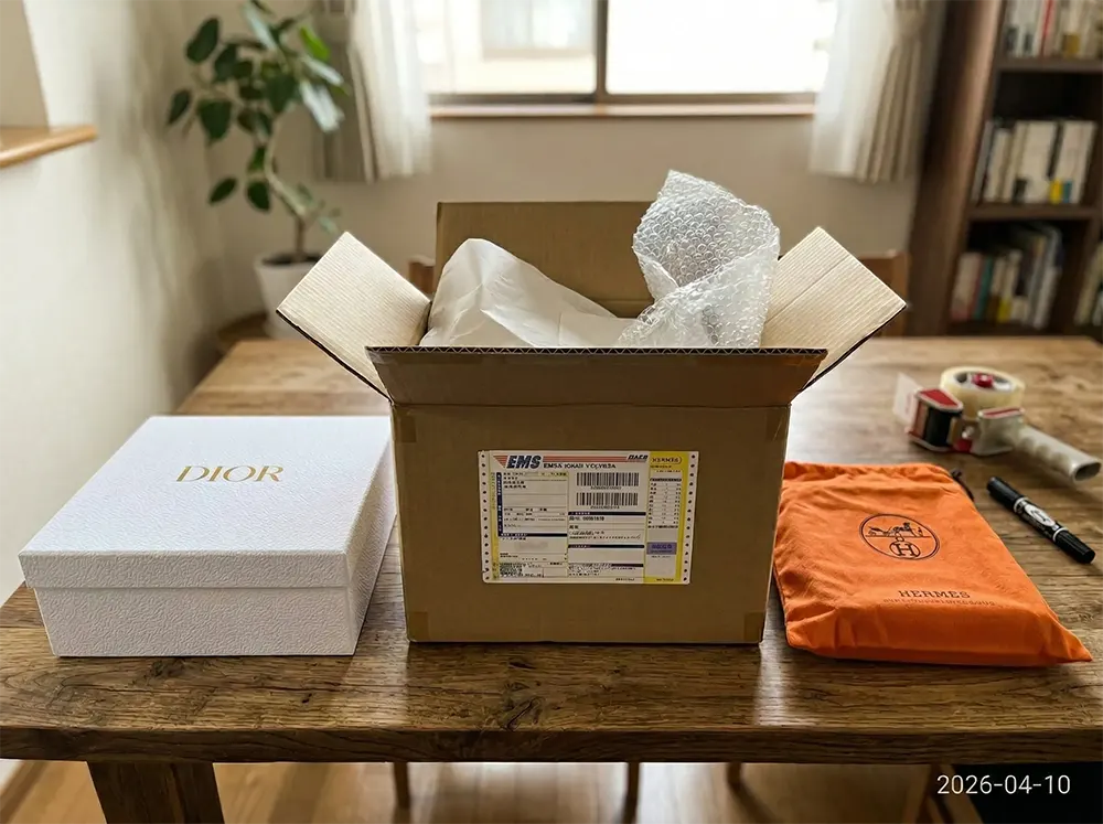 税関対策用の安全な外装