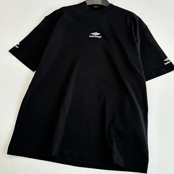 ギフトに最適 バレンシアガ n級品 3B SPORTS ICON SKI ロゴ刺繍Tシャツ bak83266