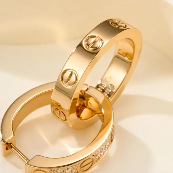 使い勝手良し カルティエ Love イヤリング マルチウェア セミパヴェ kaz56963